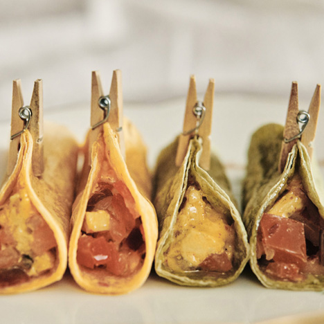 Mini tacos mejicanos de pollo (4 uds). www.mybasket.es Mini tacos mejicanos de pollo (4 uds). www.mybasket.es