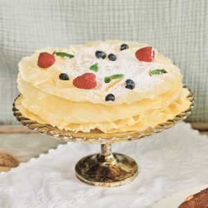 Tarta árabe (para montar en casa). www.mybasket.es